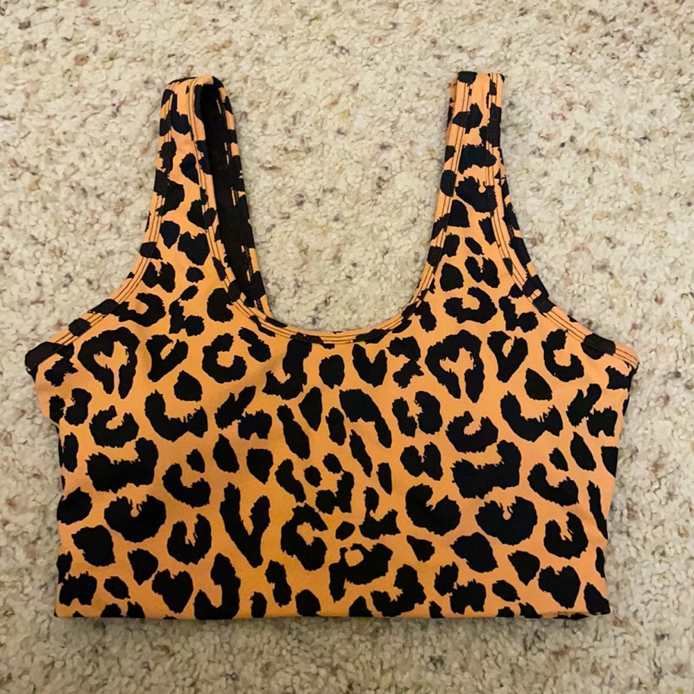 Balance athletica Cheetah print sports bra